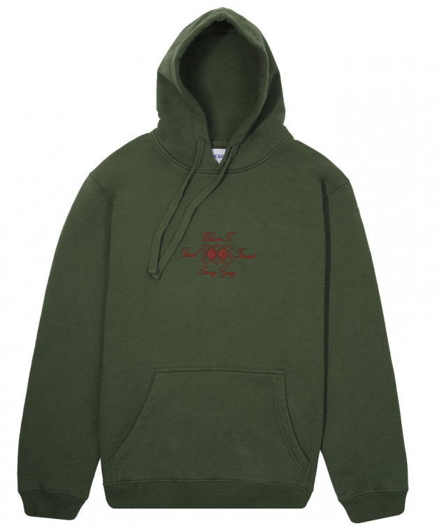 BESSEL WELCOME HOODIE FOREST