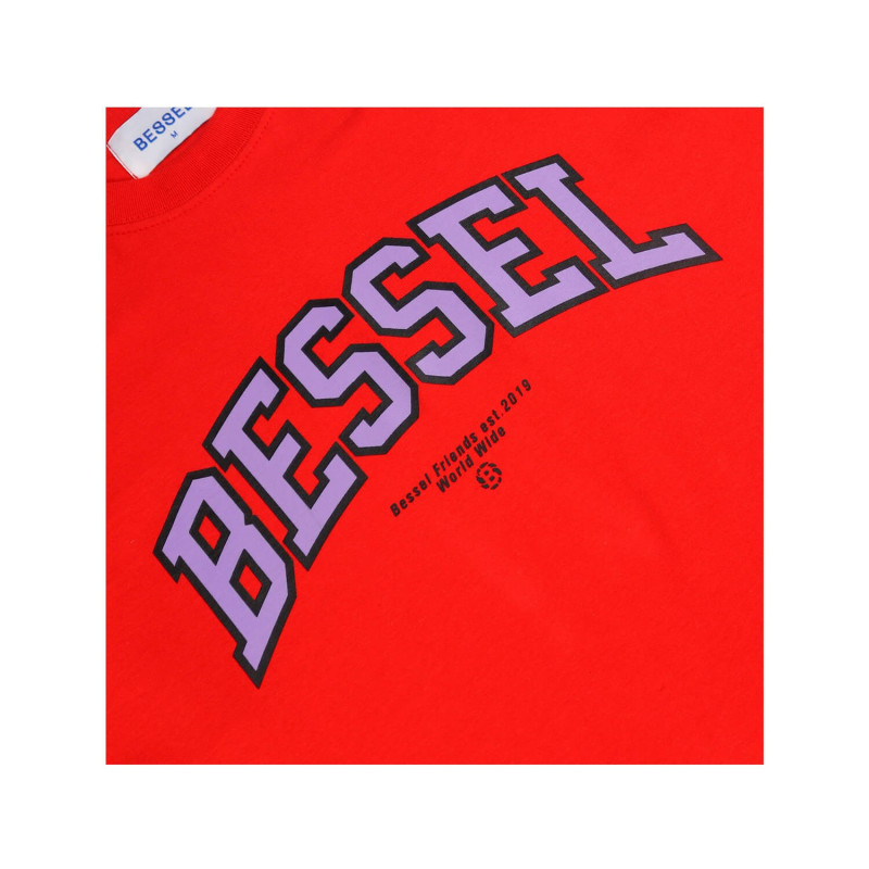BESSEL COLLEGE TEE RED