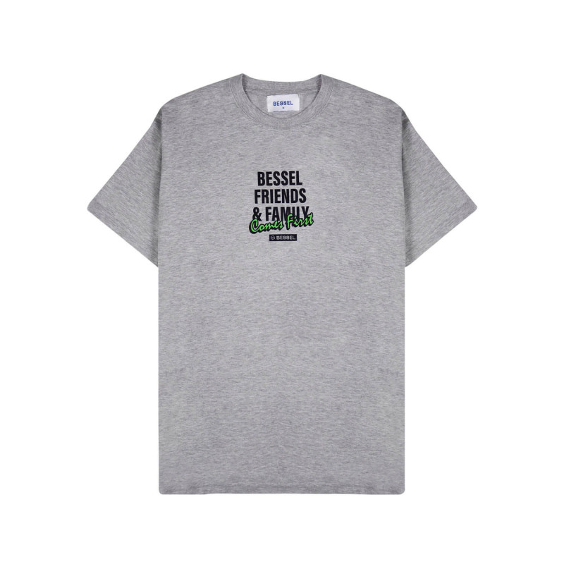 BESSEL FAMILY FIRST TEE GREY