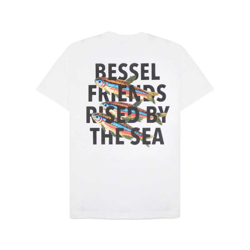 BESSEL BY SEA TEE WHITE